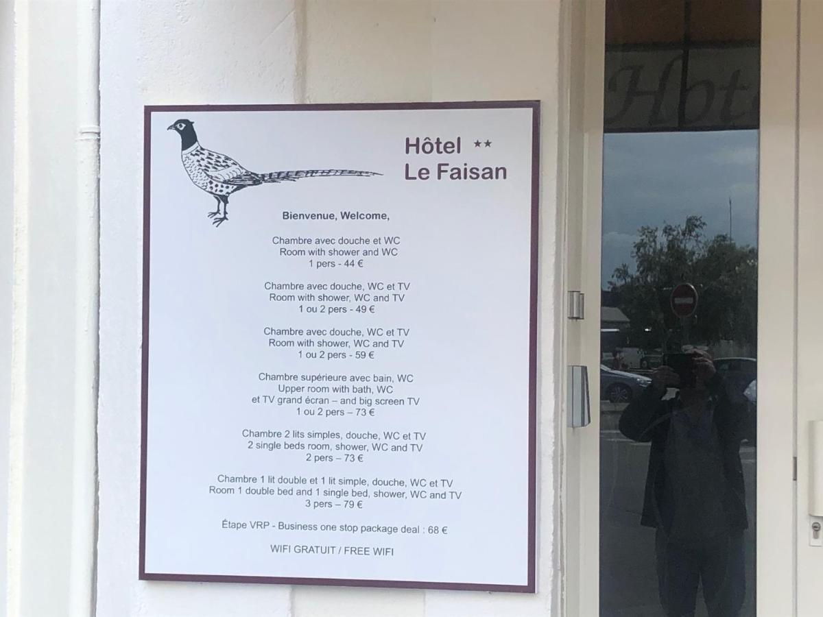 Hotel Le Faisan Montlucon Ngoại thất bức ảnh
